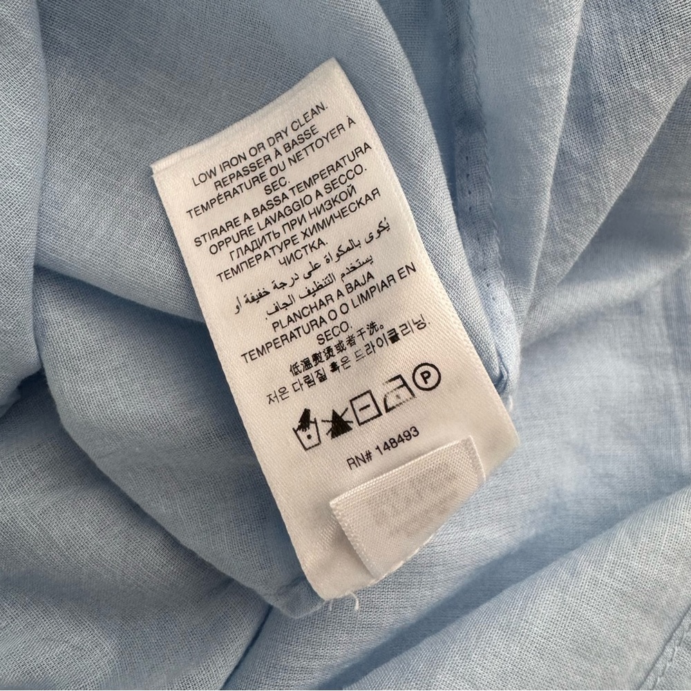 Doen Frederica Top in Icy Blue - Picture 7 of 9